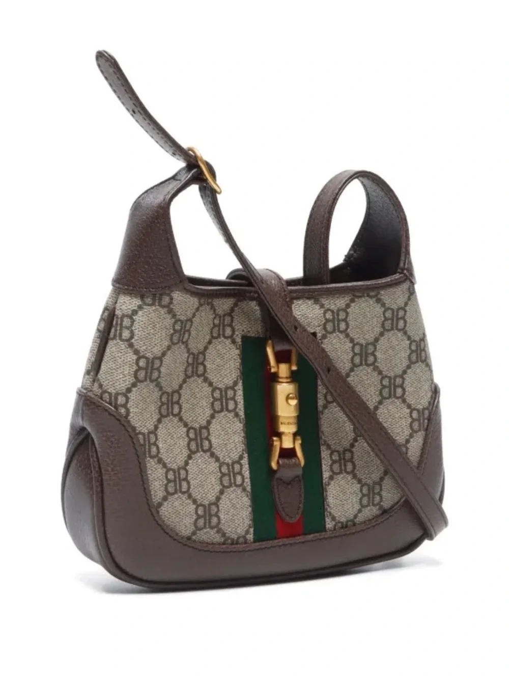 Gucci x Balenciaga The Hacker Project Mini Jackie Shoulder Bag. Like new.